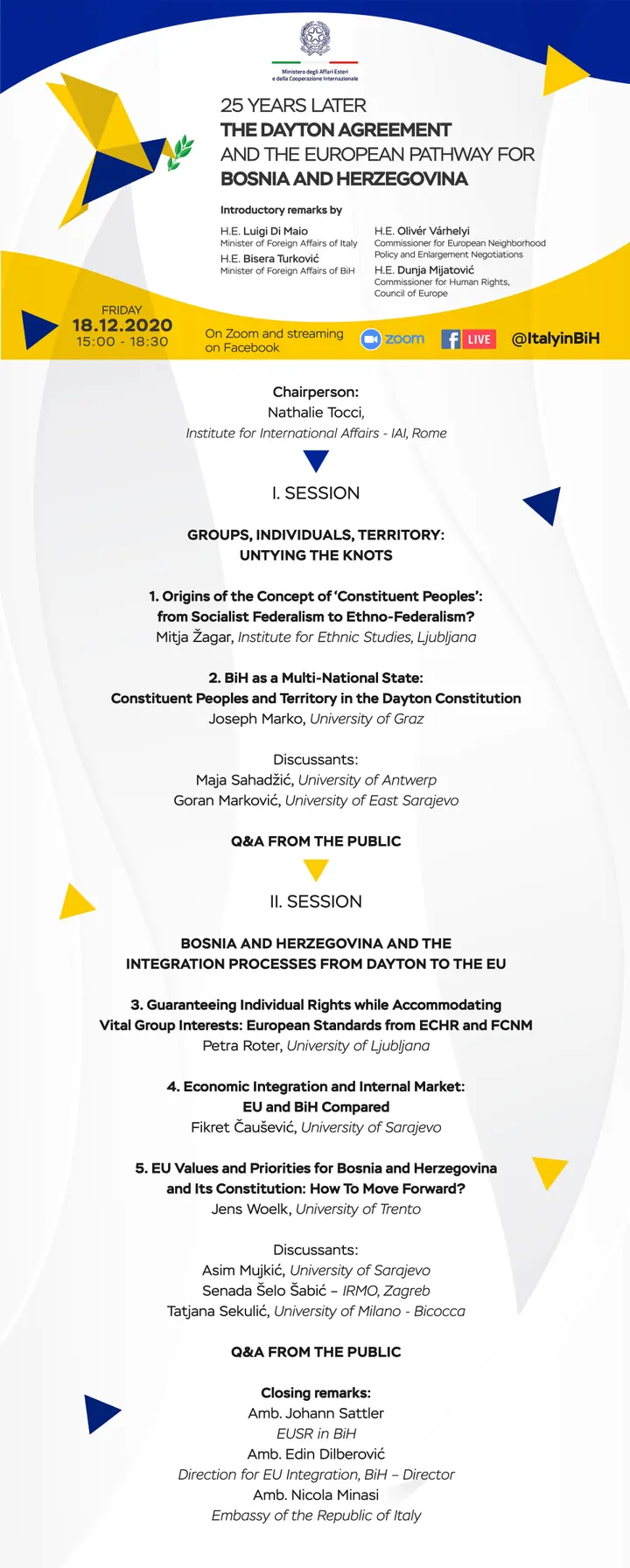 25 Years Later: the Dayton Agreement and the European Pathway for BiH, image 2 of 6
