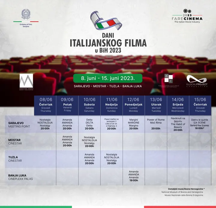 Days of Italian Cinema in BiH, image 4 of 24