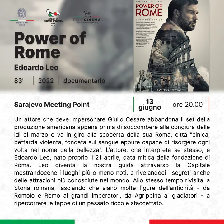 Days of Italian Cinema in BiH, image 22 of 24