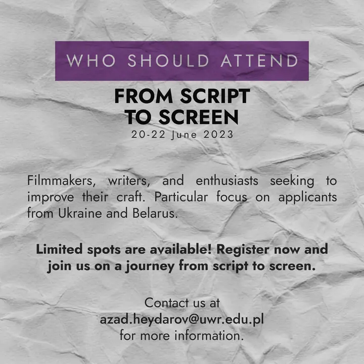 From Script to Screen, image 5 of 10